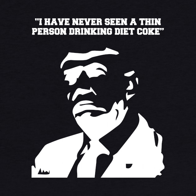 Trump Diet Coke Silhouette by alexjmc